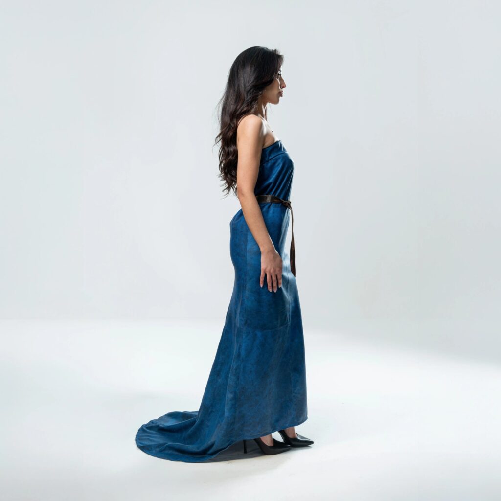 Ariel Dress - Blue - immagine 5