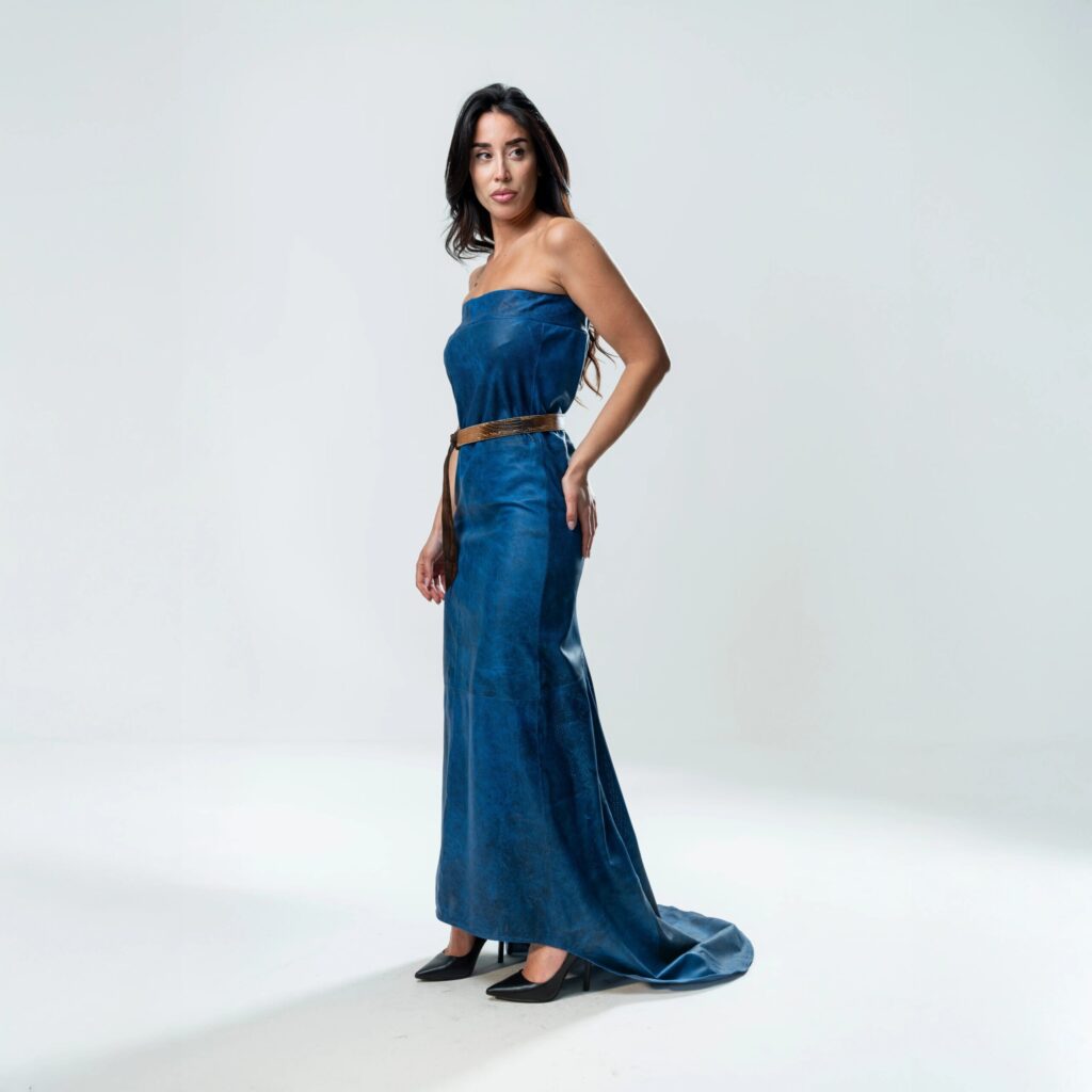 Ariel Dress - Blue - immagine 3
