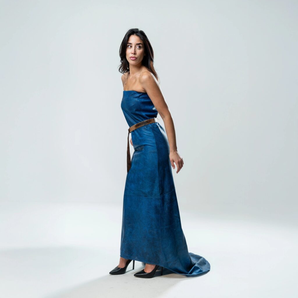 Ariel Dress - Blue - immagine 2