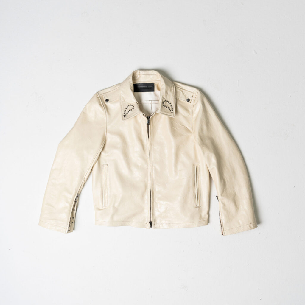 Milk Leather Jacket