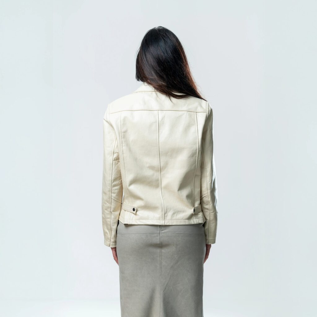 Milk Leather Jacket - immagine 5
