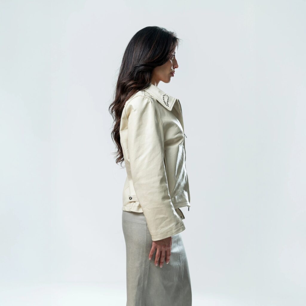 Milk Leather Jacket - immagine 4