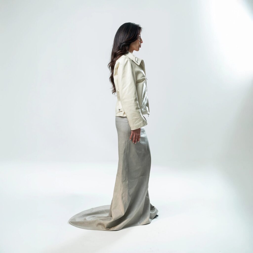 Milk Leather Jacket - immagine 8