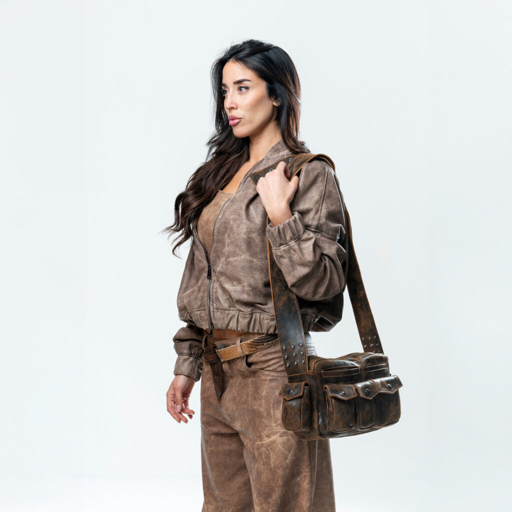 Cargo Aged Bag - Brown - immagine 8