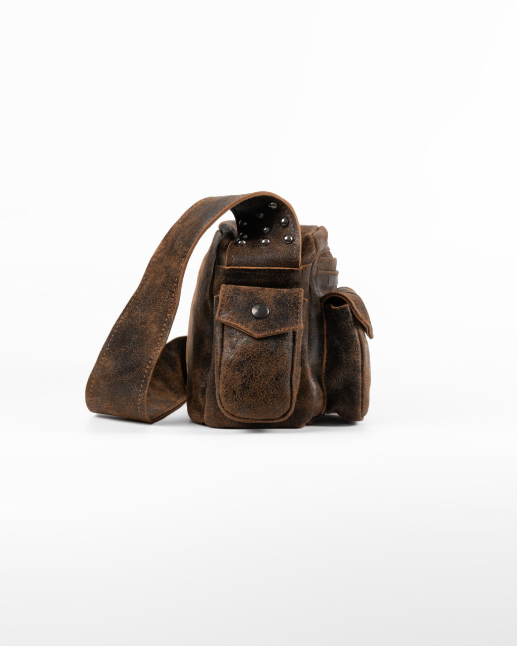 Cargo Aged Bag - Brown - immagine 4