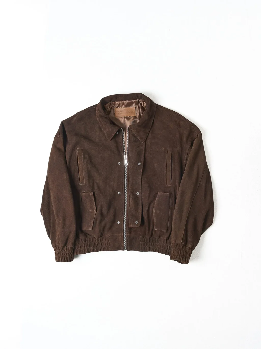RAAS Brown Luxury Suede Bomber