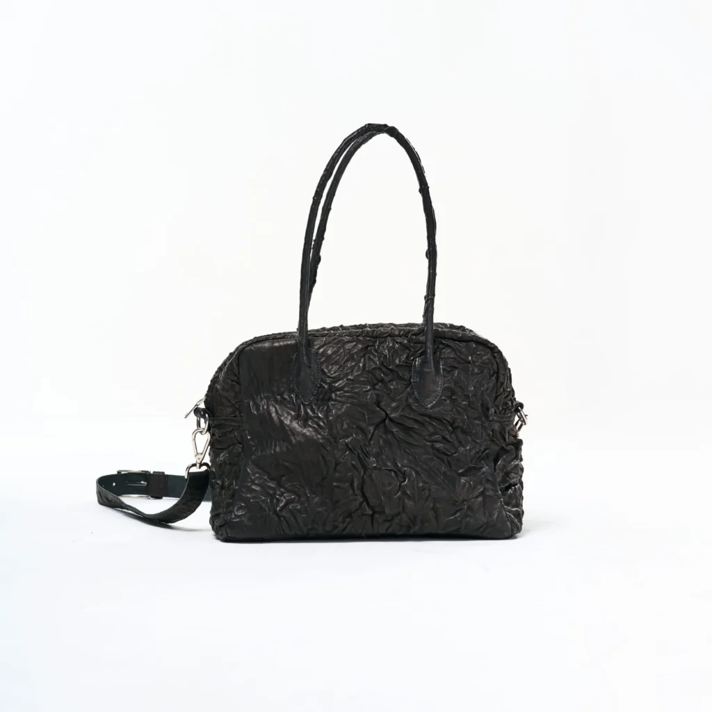 Ruga Black Leather Bag