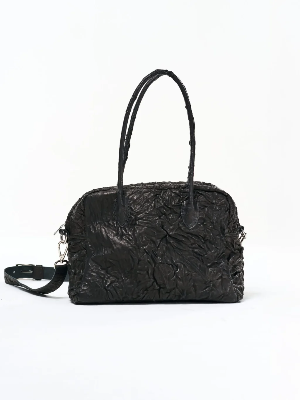 Ruga Black Leather Bag