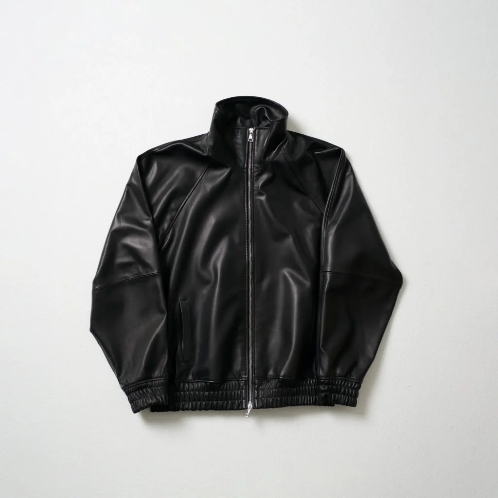 Track Jacket Nappa - Black